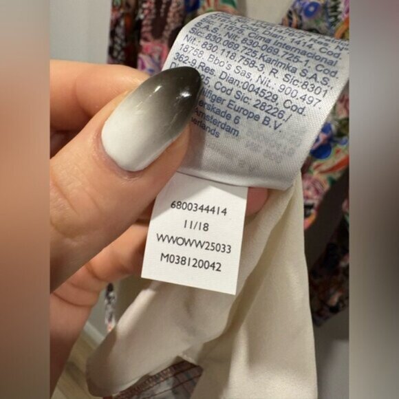 RARE ‼️ Tommy Hilfiger Women's Zendaya Dress Multi Colour- ZODIAC SIGN PRINT - Picture 16 of 16